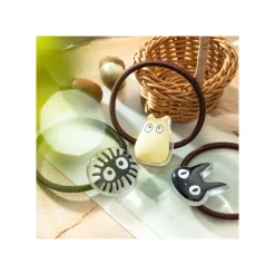 Maison Ghibli Élastique à Cheveux transparent Noiraudes - Mon Voisin Totoro