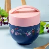 Maison Ghibli Lunch box Isotherme 220ml Bouquet de fleurs - Kiki la petite sorcière