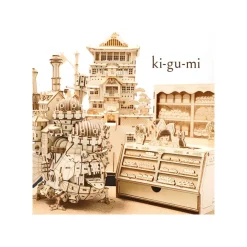 Maison Ghibli Maquette en bois Kigumi Aburaya - Le Voyage de Chihiro