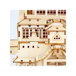 Maison Ghibli Maquette en bois Kigumi Aburaya - Le Voyage de Chihiro