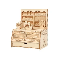 Maison Ghibli Maquette en bois Kigumi Boulangerie - Kiki la petite sorcière