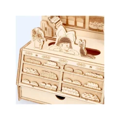 Maison Ghibli Maquette en bois Kigumi Boulangerie - Kiki la petite sorcière