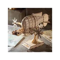Maison Ghibli Maquette en bois Kigumi Tiger Moth - Le Château dans le ciel