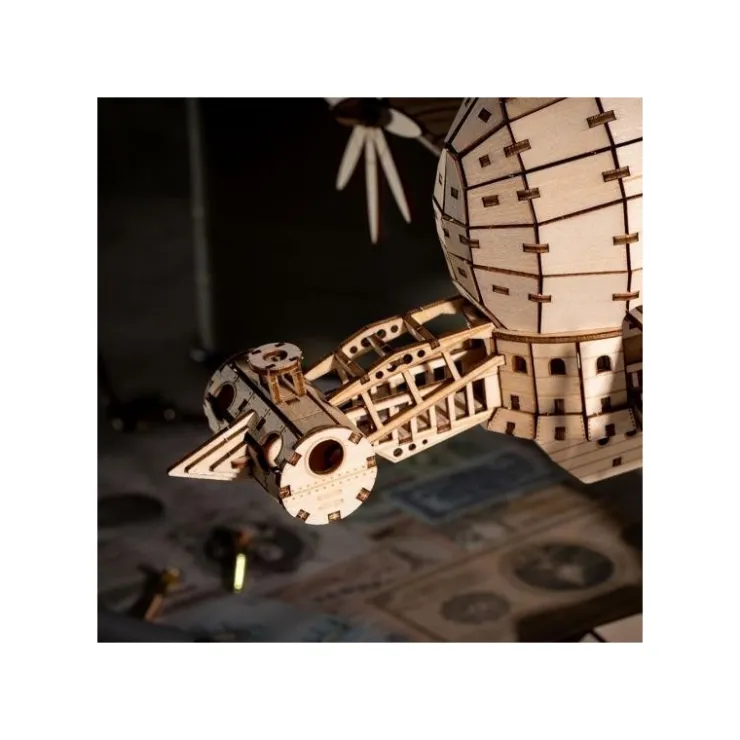 Maison Ghibli Maquette en bois Kigumi Tiger Moth - Le Château dans le ciel