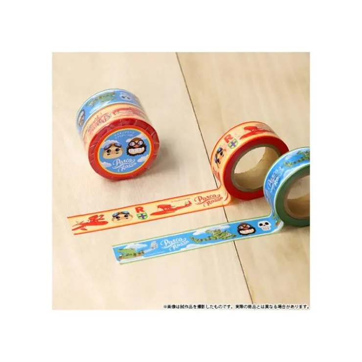 Maison Ghibli Masking Tape Set - Porco Rosso