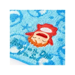 Maison Ghibli Mini Serviette Au Fond de l’océan 25 x 25 cm - Ponyo Sur La Falaise