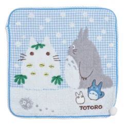 Maison Ghibli Mini Serviette Bonhomme de neige 25x25 cm - Mon Voisin Totoro