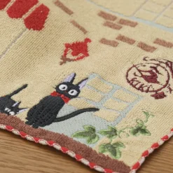 Maison Ghibli Mini Serviette Boulangerie de Kiki 25x25 cm - Kiki la petite sorcière