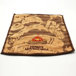Maison Ghibli Mini Serviette Calcifer 25 x 25 cm - Le Château ambulant