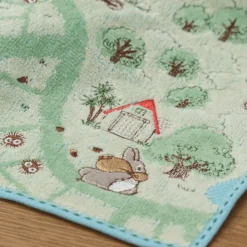 Maison Ghibli Mini Serviette Carte de balade 25x25 cm - Mon Voisin Totoro