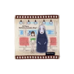 Maison Ghibli Mini Serviette Cellulo Chihiro dans le train - Le Voyage de Chihiro