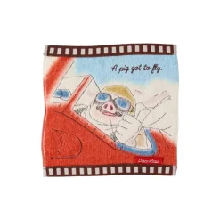 Maison Ghibli Mini Serviette Cellulo Marco Hydravion -  Porco Rosso
