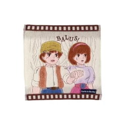 Maison Ghibli Mini Serviette Cellulo Sheeta & Pazu - Le Château dans le ciel