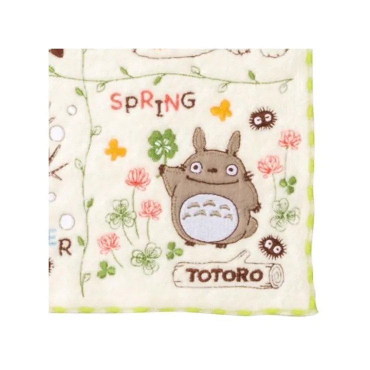 Maison Ghibli Mini Serviette Couronne de Noix 25x25 cm - Mon Voisin Totoro