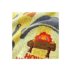 Maison Ghibli Mini Serviette Cuisine de Calcifer 34x36 cm - Le Château ambulant