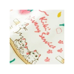 Maison Ghibli Mini Serviette Famille des Chats 25 x 25 cm - Kiki la petite sorcière
