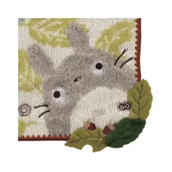 Maison Ghibli Mini Serviette Feuille de Chêne 25X25 cm - Mon Voisin Totoro