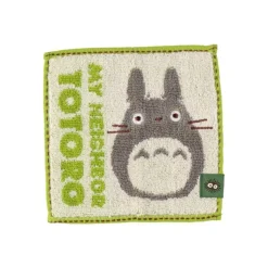 Maison Ghibli Mini Serviette Mame Totoro Gris 15x15 cm - Mon Voisin Totoro