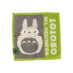 Maison Ghibli Mini Serviette Mame Totoro Gris 15x15 cm - Mon Voisin Totoro