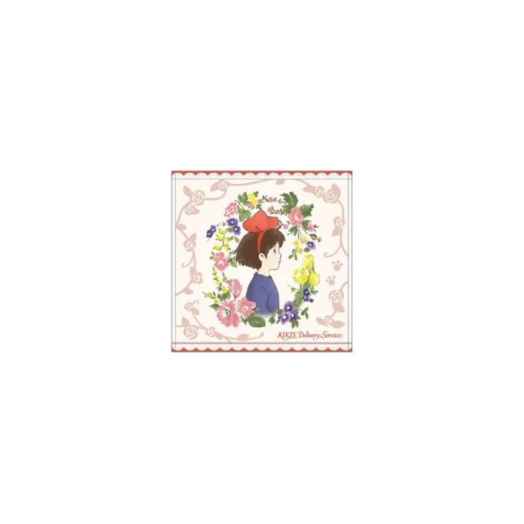 Maison Ghibli Mini Serviette Portrait Kiki 25x25 cm - Kiki la petite sorcière