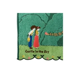 Maison Ghibli Mini Serviette Robot Jardinier 34x36 cm - Le Château dans le ciel