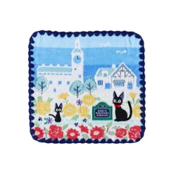 Maison Ghibli Mini Serviette Rues de Paris 25x25 cm - Kiki la petite sorcière
