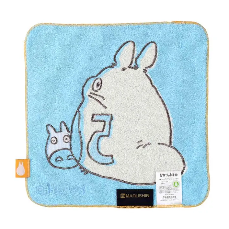 Maison Ghibli Mini Serviette Totoro anniversaire 5 25x25 cm - Mon Voisin Totoro