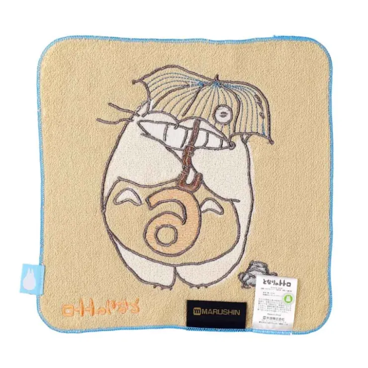 Maison Ghibli Mini Serviette Totoro anniversaire 6 25x25 cm - Mon Voisin Totoro