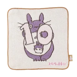 Maison Ghibli Mini Serviette Totoro anniversaire 10 25x25 cm - Mon Voisin Totoro