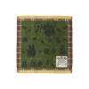 Maison Ghibli Mini Serviette Vert Automne 25x25 cm - Mon Voisin Totoro