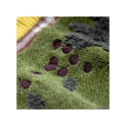 Maison Ghibli Mini Serviette Vert Automne 25x25 cm - Mon Voisin Totoro