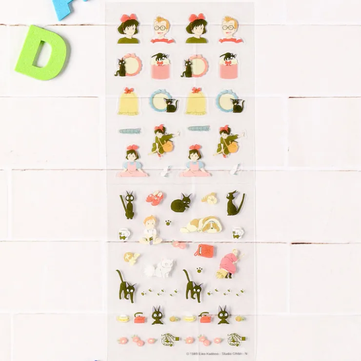 Maison Ghibli Mini stickers agenda - Kiki la petite sorcière