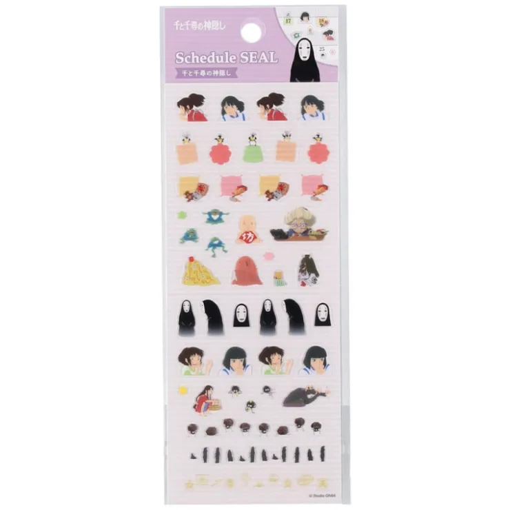 Maison Ghibli Mini stickers agenda - Le Voyage de Chihiro