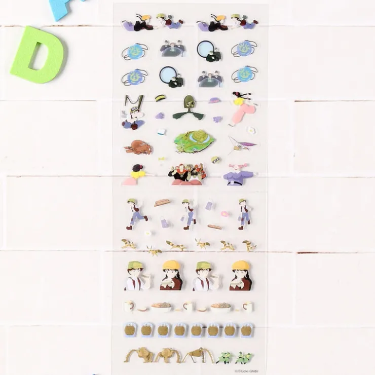 Maison Ghibli Mini stickers agenda Collection 1 - Le Château dans le ciel