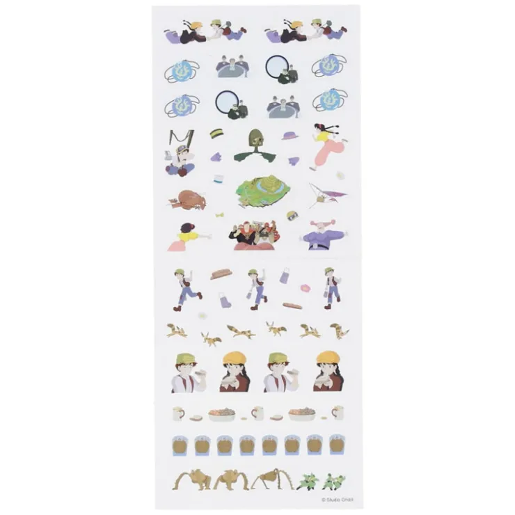 Maison Ghibli Mini stickers agenda Collection 1 - Le Château dans le ciel