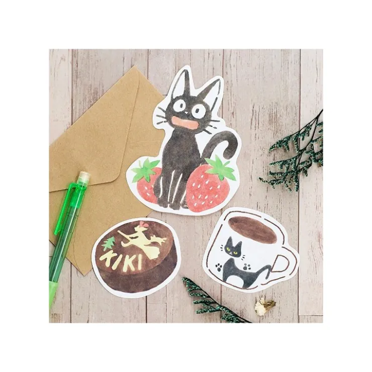 Maison Ghibli Mini-Papier à Lettres à Découper Kiriko Café - Kiki la petite sorcièr