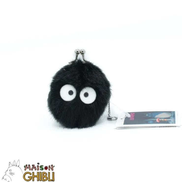 Maison Ghibli Mini-Porte-Monnaie Peluche Noiraude - Mon Voisin Totoro