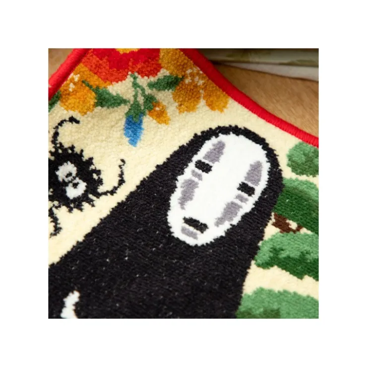 Maison Ghibli Mini-serviette brodée Pont d'Arubaya 25x25 cm - Le Voyage de Chihiro