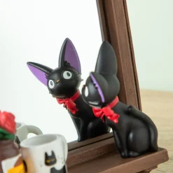 Maison Ghibli Miroir Jiji devant la glace - Kiki la petite sorcière