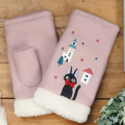 Maison Ghibli Mitaines Jiji - Kiki la petite sorcière