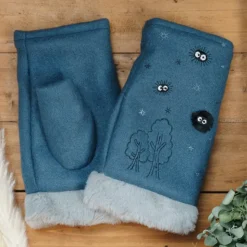 Maison Ghibli Mitaines Noiraudes - Mon Voisin Totoro