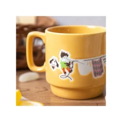 Maison Ghibli Mug couleur gauffré Grande lessive - Le Château ambulant