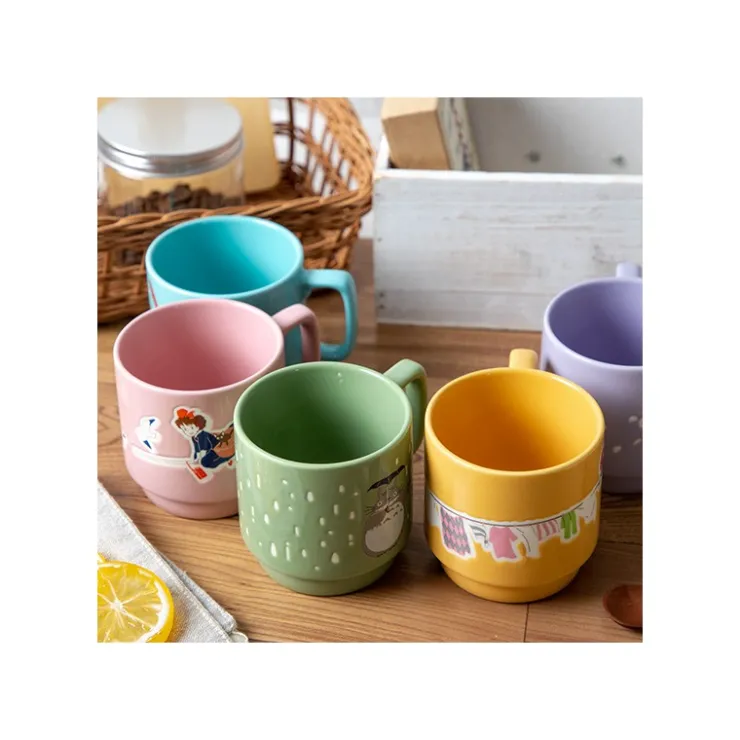 Maison Ghibli Mug couleur gauffré Kiki vole - Kiki la petite sorcière
