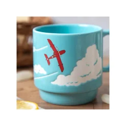 Maison Ghibli Mug couleur gauffré Savoia - Porco Rosso
