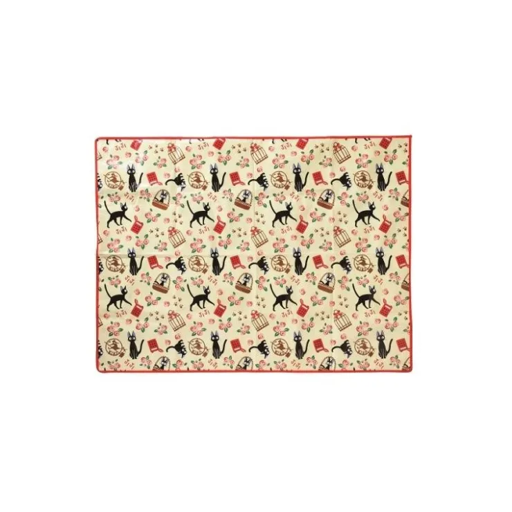 Maison Ghibli Nappe à Pique-nique Jiji Motifs 90 x 120 cm - Kiki la petite sorcière