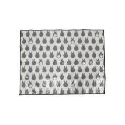 Maison Ghibli Nappe à Pique-nique Silhouette Totoro Gris - Mon Voisin Totoro
