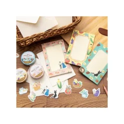 Maison Ghibli Papier à lettres Break Time Fleurs - Le Château ambulant