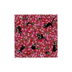 Maison Ghibli Papier Chiyogami Jiji & Fleurs - Kiki la petite sorcière