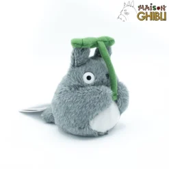 Maison Ghibli Peluche Beanbag Totoro Avec Sa Feuille - Mon Voisin Totoro