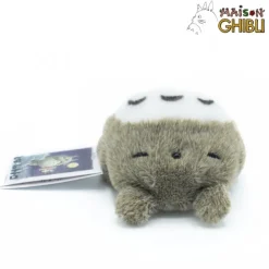 Maison Ghibli Peluche Fluffy Beanbag Totoro Gris Allongé - Mon Voisin Totoro